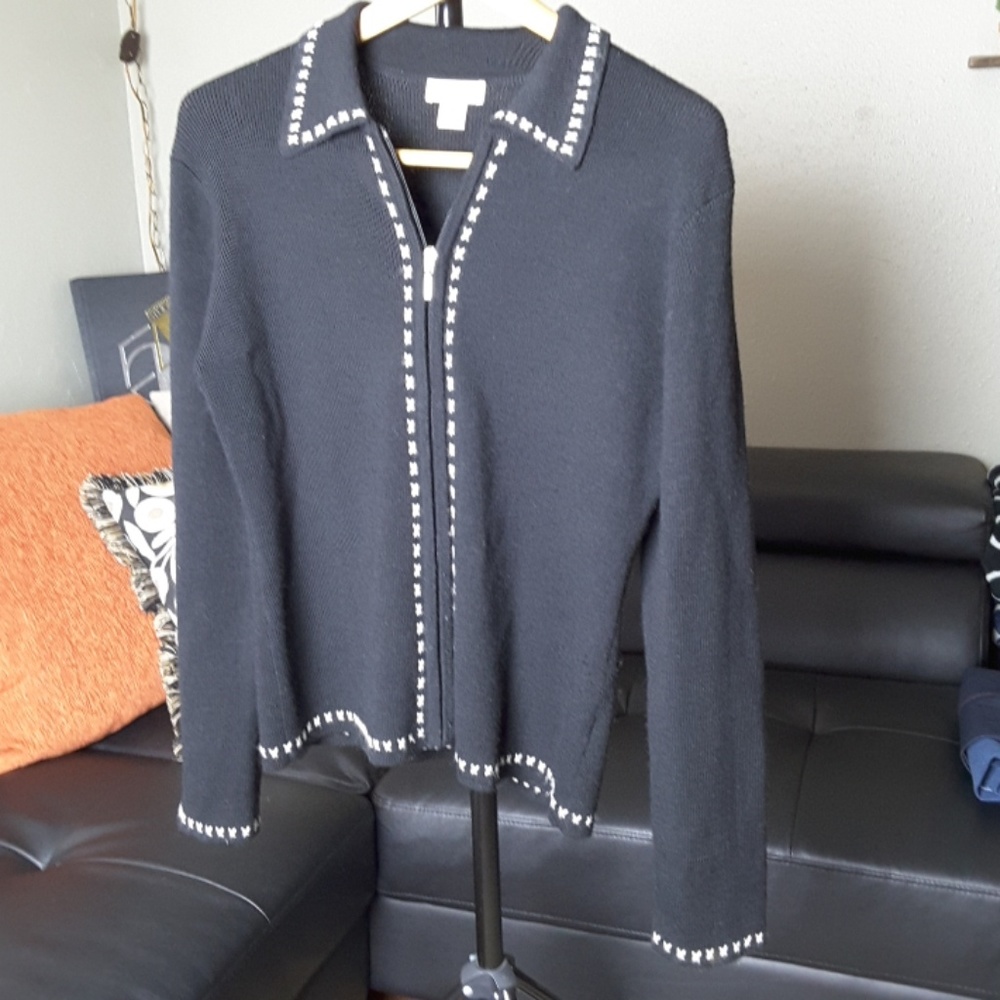Ann Taylor 100% wool cardigan